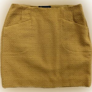 Textured Miniskirt 16” long